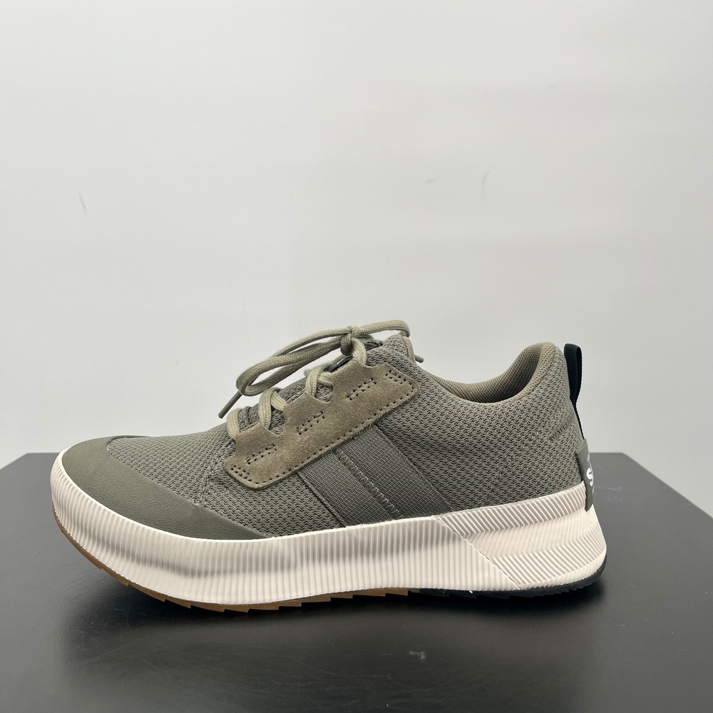 Sorel Out N About III Low Sneakers Womens 9 Sage Green Waterproof NL4860-397